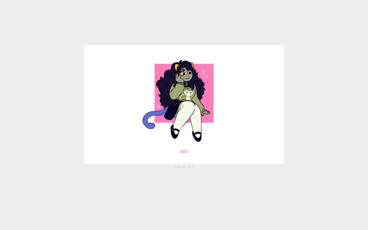 Carrd profile picture for @huh
